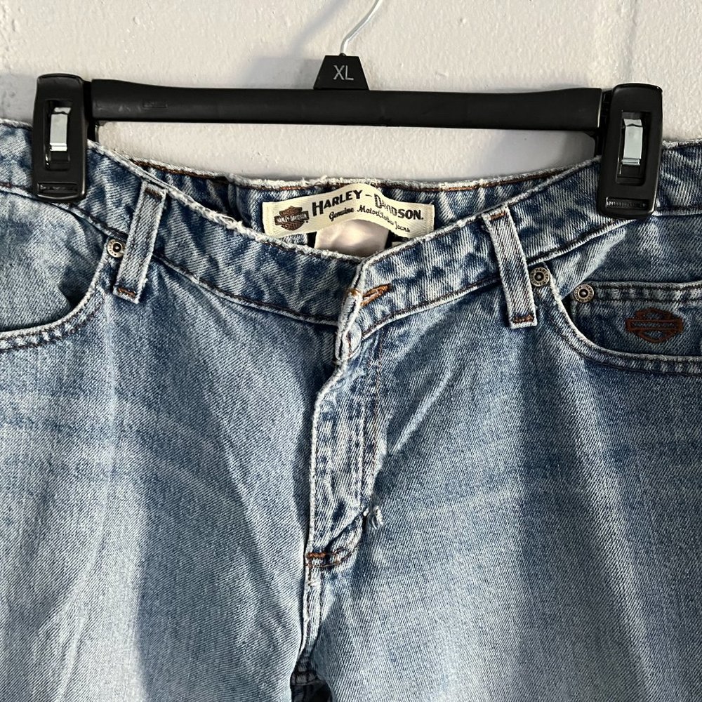 Harley Davidson Women’s Bootcut Motorcycle Denim Jeans 8